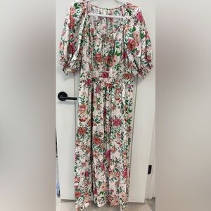 Anthroplogie Somerset Floral Dress